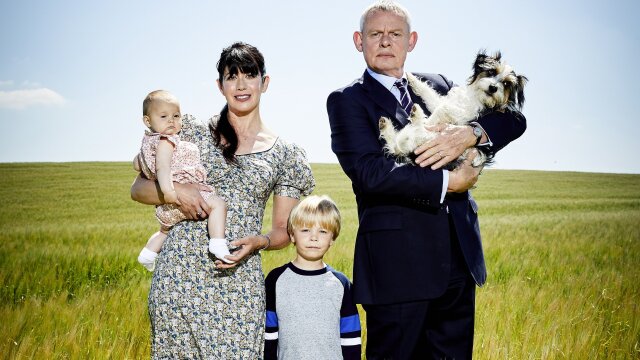 Promotional image for the medical show Doc Martin