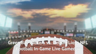 Green Bay Packers vs. Detroit Lions NFL Football In-Game Live Gameday