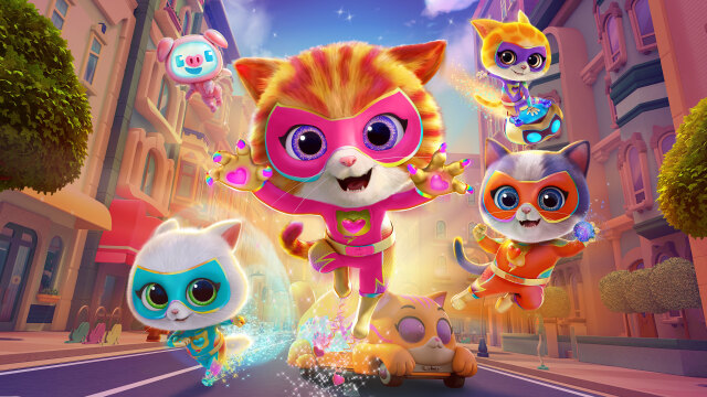 Promotional image for Disney Channel show SuperKitties