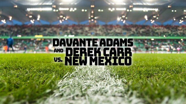 Davante Adams and Derek Carr vs. New Mexico