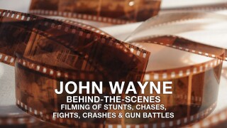 John Wayne Behind-the-Scenes: Filming of Stunts, Chases, Fights, Crashes & Gun Battles
