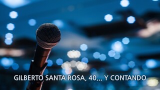 Gilberto Santa Rosa, 40... y contando