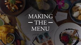 Making The Menu