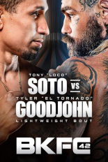 BKFC 42 Greenville: Soto vs. Goodjohn