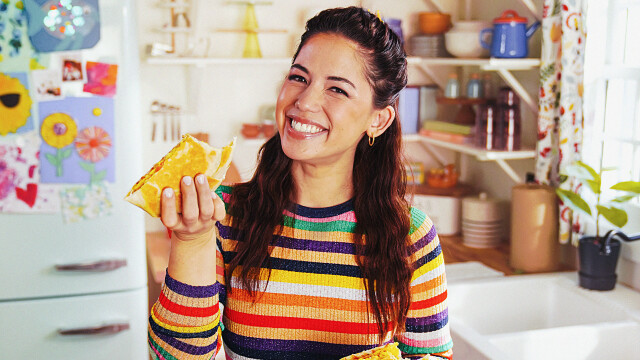 Promotional image for cooking show Girl Meets Farm.