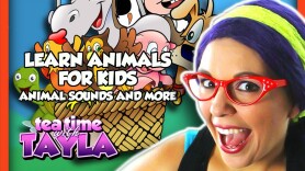 Tea Time With Tayla: Learn Animals for Kids: Animal Sounds and More