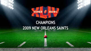 Super Bowl XLIV Champions: 2009 New Orleans Saints