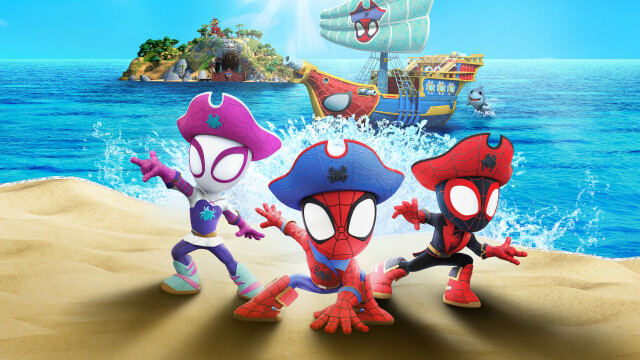 Promotional image for Disney Channel show Marvel's Spidey and His Amazing Friends