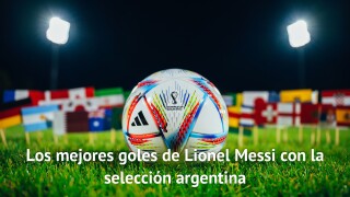 Los mejores goles de Lionel Messi con la selección argentina