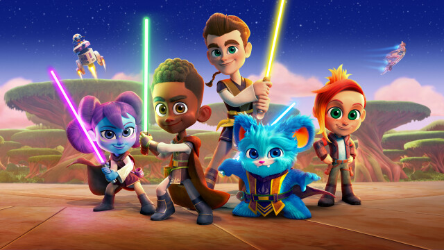 Promotional image for Disney Channel show Star Wars: Young Jedi Adventures