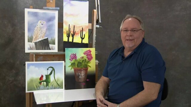 Painting With Wilson Bickford