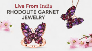 Live From India Rhodolite Garnet Jewelry