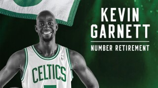 Kevin Garnett Number Retirement Ceremony
