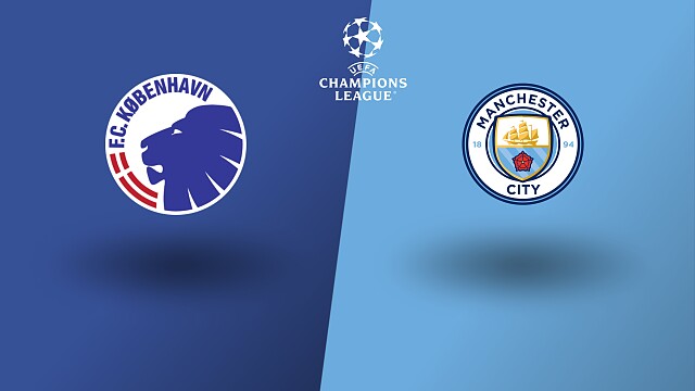 UEFA Champions League Soccer Manchester City vs. FC Copenhagen (2024 ...